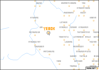 map of Yebok