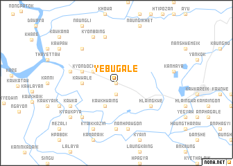 map of Yebugale