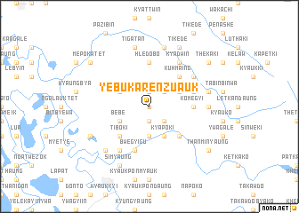 map of Yebukarenzu Auk