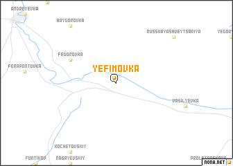 map of Yefimovka
