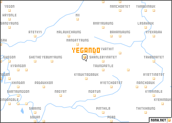 map of Yegando