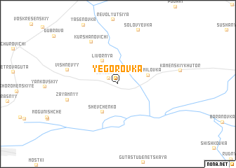 map of Yegorovka