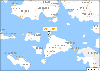 map of Yeho-ri