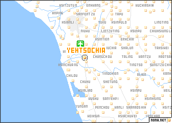 map of Yeh-ts\