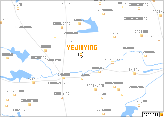 map of Yejiaying