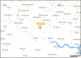 map of Yejia