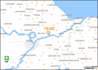 map of Yejia