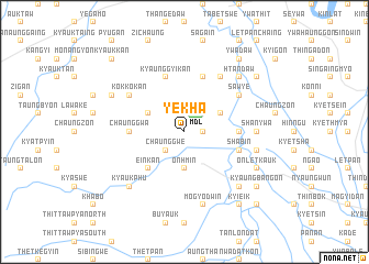 map of Yekha