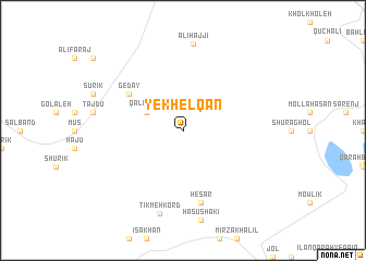 map of Yekhelqān