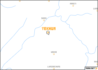 map of Yekhum