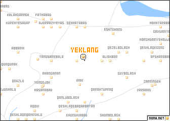 map of Yek Lang