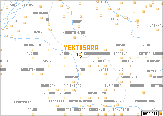map of Yektā Sarā