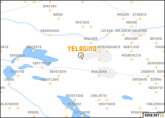 map of Yelagino