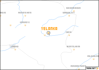 map of Yelanka