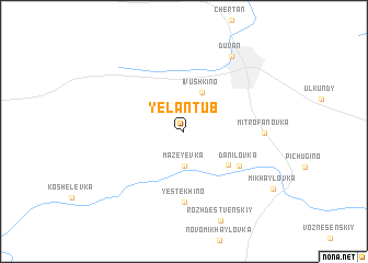 map of Yelantub