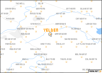 map of Yelden