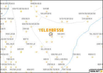 map of Yelémbassé