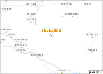 map of Yelezovo