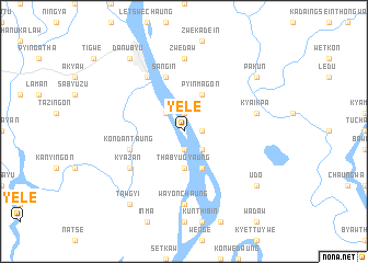 map of Yele