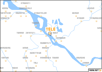 map of Yele