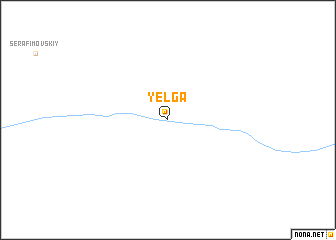 map of Yelga