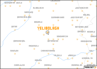 map of Yelī Bolāgh