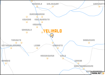 map of Yelimalo