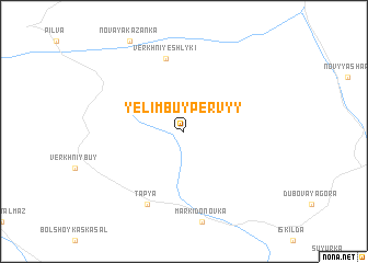 map of Yelimbuy Pervyy