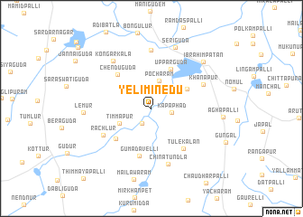 map of Yeliminedu