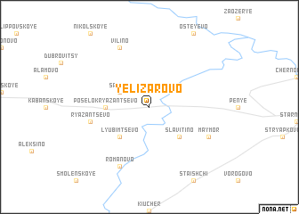 map of Yelizarovo