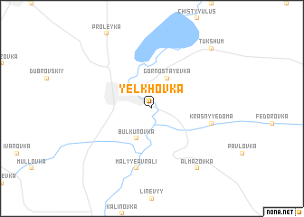 map of Yelkhovka