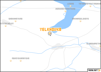 map of Yelkhovka