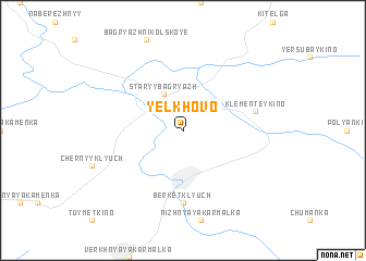 map of Yelkhovo