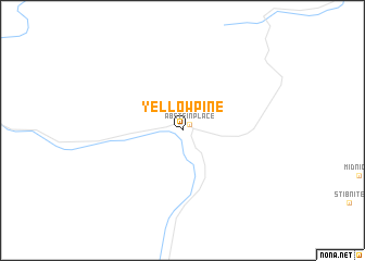 map of Yellow Pine