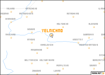 map of Yel\