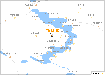 map of Yel\