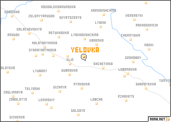 map of Yelovka