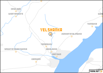 map of Yelshanka