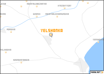map of Yelshanka