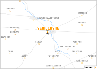 map of Yemil\