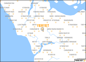 map of Yemyet
