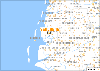 map of Yen-ch\