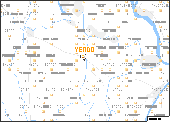 map of Yên Ðổ