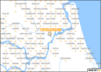 map of Yèn Ðung Hạ