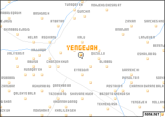 map of Yengejah