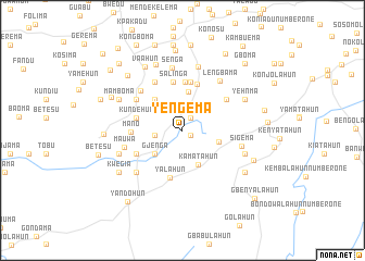 map of Yengema