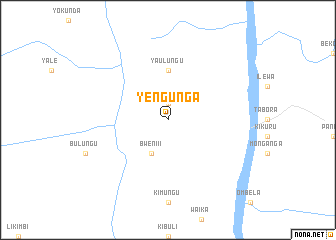 map of Yengunga