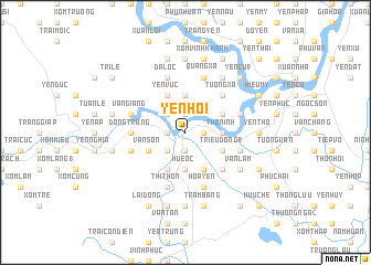 map of Yên Hôi