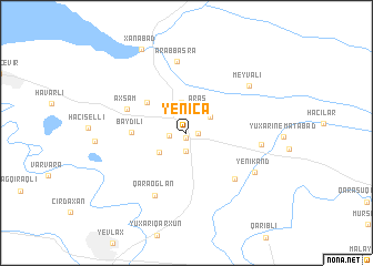 map of Yenicǝ