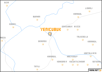 map of Yeniçubuk